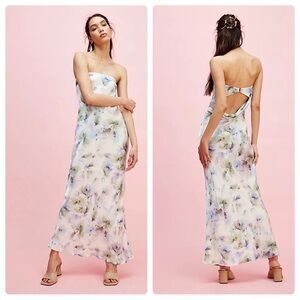 Bec & Bridge Moon Dance Dress in Watercolor Floral Size 4